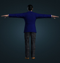 3D gaming Assets Male 3D Model for Businessman  Screenshot 3