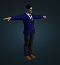 3D gaming Assets Male 3D Model for Businessman  Screenshot 5