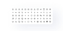 500 Editable Line Icons in FIGMA Screenshot 2