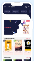 Pro Book - Flutter App Screenshot 1