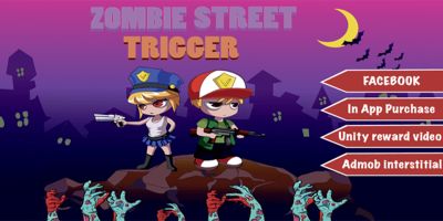 Zombie Street Trigger - Unity Source Code