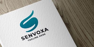 Senvoxa Letter S Pro Logo Template