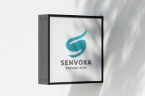 Senvoxa Letter S Pro Logo Template Screenshot 2