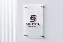 Splitex Letter S Pro Logo Template Screenshot 1