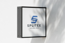 Splitex Letter S Pro Logo Template Screenshot 2