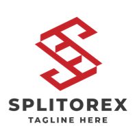 Splitorex Letter S Pro Logo Template