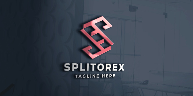 Splitorex Letter S Pro Logo Template