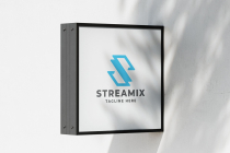 Streamix Letter S Pro Logo Template Screenshot 2