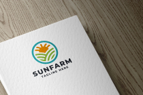 Sun Farm Pro Logo Template Screenshot 1