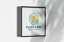 Sun Farm Pro Logo Template Screenshot 3