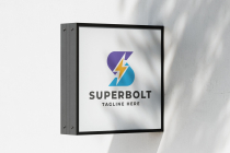 Super Bolt Letter S Pro Logo Template Screenshot 2