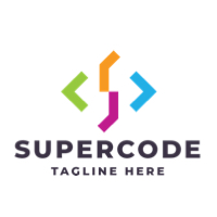 Super Code Letter S Pro Logo Template