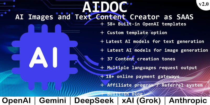 Aidoc - AI Writing Assistant and Content Creator