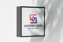 Super Cube Letter S Pro Logo Template Screenshot 2