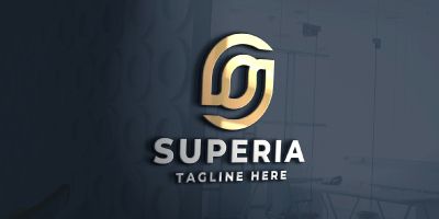 Superia Letter S Pro Logo Template