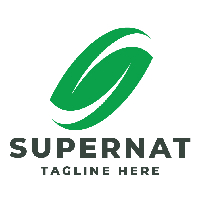 Super Nature Letter S Pro Logo Template