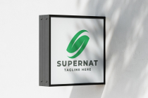 Super Nature Letter S Pro Logo Template Screenshot 3
