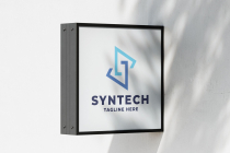 Synergy Tech Letter S Pro Logo Template Screenshot 2