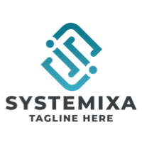 Systemixa Letter S Pro Logo Template