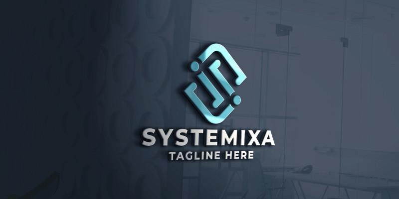 Systemixa Letter S Pro Logo Template