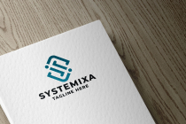Systemixa Letter S Pro Logo Template Screenshot 1