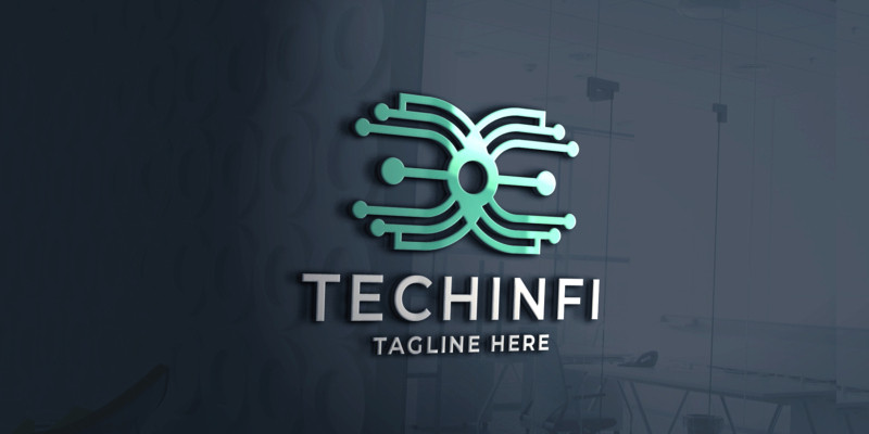 Tech Infinity Pro Logo Template