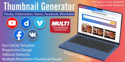 Multi Video Thumbnail Generator