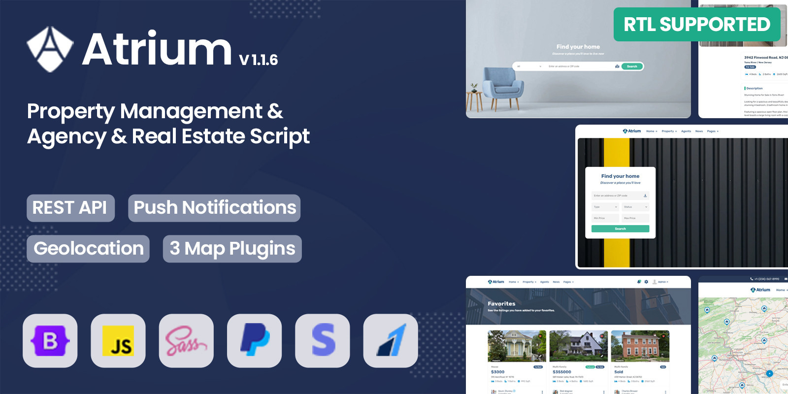 Atrium Property Management Script by AneonTech Codester