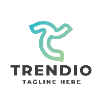 Trendio Letter T Pro Logo Template