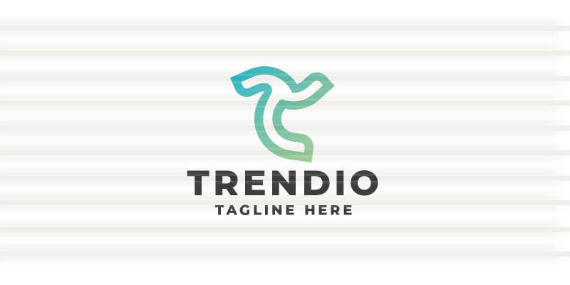 Trendio Letter T Pro Logo Template