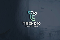 Trendio Letter T Pro Logo Template Screenshot 1