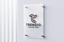 Trendio Letter T Pro Logo Template Screenshot 2