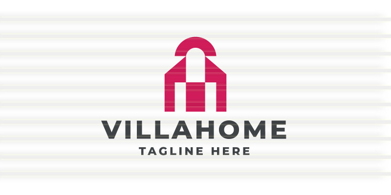 Villa Home Pro Logo Template