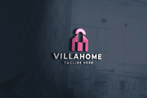 Villa Home Pro Logo Template Screenshot 1