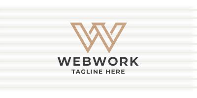 Web Work Pro Logo Template