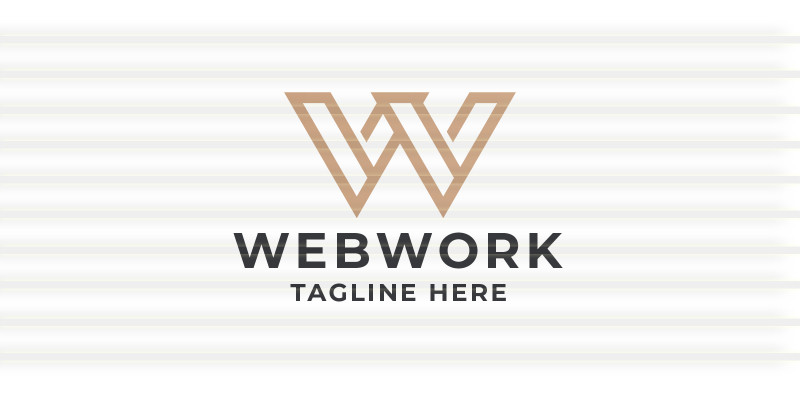 Web Work Pro Logo Template