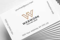 Web Work Pro Logo Template Screenshot 4