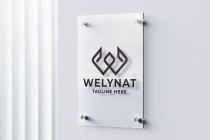 Welynat Letter W Pro Logo Template Screenshot 2