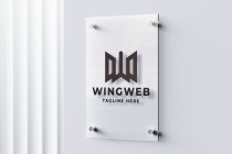 Wing Web Letter W Pro Logo Template Screenshot 2