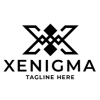 xenigma-letter-x-pro-logo-template
