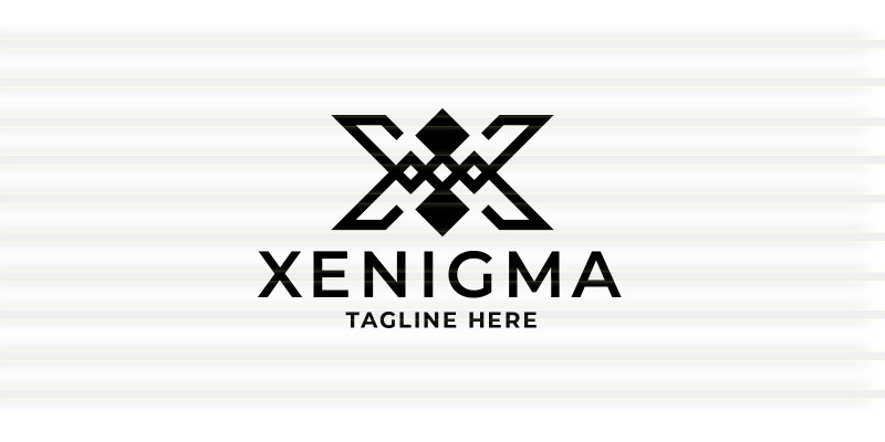 Xenigma Letter X Pro Logo Template
