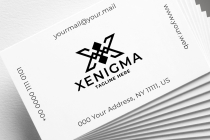 Xenigma Letter X Pro Logo Template Screenshot 3