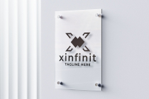 Xinfinit Letter X Pro Logo Template Screenshot 1