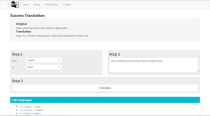 Translate - PHP Script Screenshot 2
