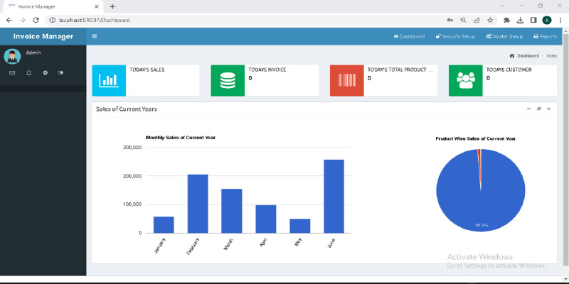 Invoice Generator ASP.NET MVC With Source Code