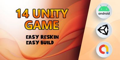 14 Unity Game Projects Bundle - Admob - Unity