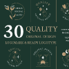 30 Quality Original Design Ready Logos