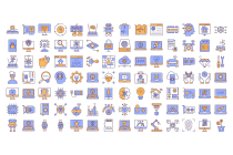 Cyber & Modern Technology Icons Pack | AI | EP Screenshot 3