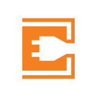 Electric Plug - Letter C Logo Template