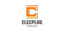 Electric Plug - Letter C Logo Template Screenshot 1